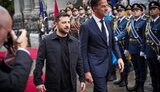 Zelenskyy and Rutte meet in Kyiv on August 22