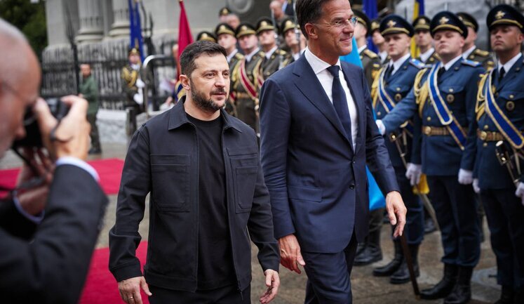 Zelenskyy meets Rutte in Kyiv: Main topic – security guarantees for Ukraine. VIDEO&PHOTOS