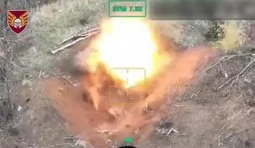 Бійці 46 бригади знищили ворожу техніку, окупантів та наземний дрон з гранатометом