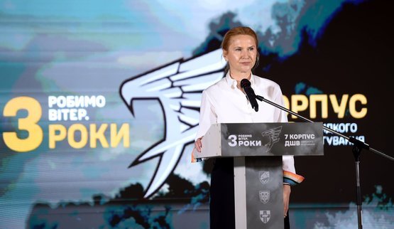 Вице-спикер Елена Кондратюк об успехах 7-го корпуса ДШВ