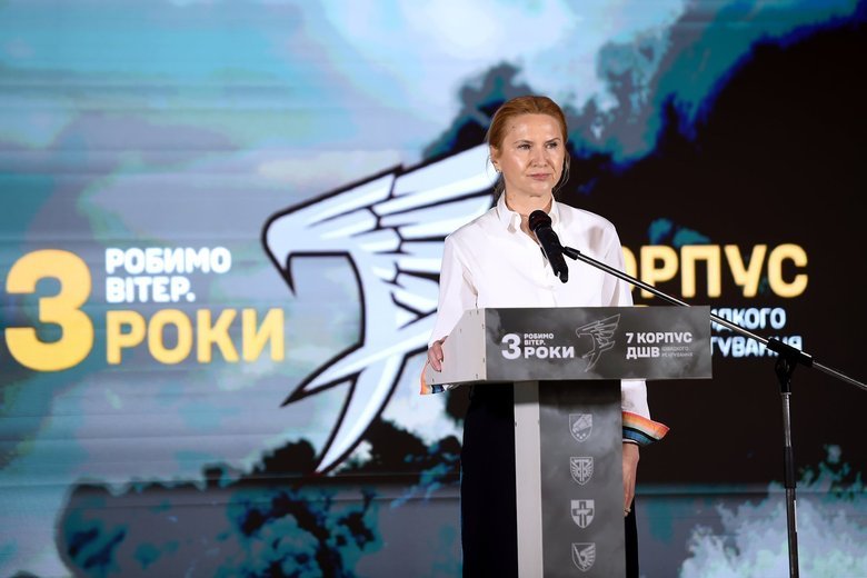 Віцеспікерка Олена Кондратюк про успіхи 7 корпусу ДШВ
