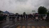 Глави ДПСУ та Держмитслужби вилетіли до водіїв, які заблокували КПП "Тиса" на Закарпатті. ВIДЕО