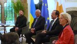Zelenskyy met with Christodoulides, Costa and von der Leyen
