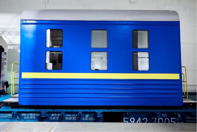 Укрзализныця представила концепт капсульного плацкартного вагона 01