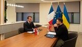 Зеленський зустрівся з Макроном в Брюсселі 18 грудня