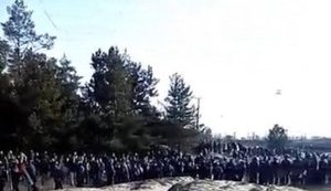 Блокадники пояснили, чому не встановили редут у Куп'янську: через місцеве населення перенесли на тиждень. ВІДЕО