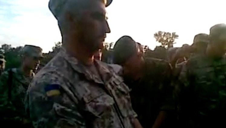 "They got drunk, drew up entire 1st battalion of 93rd brigade, and started humiliating soldiers,' - servicemen apprehended drunk commanders of own brigade. VIDEO