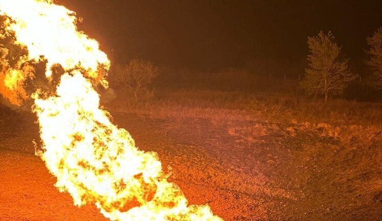 Series of attacks on Kharkiv and region: gas pipeline is on fire, children are wounded. Health camp in Balakliia is shelled - National Police. VIDEO&PHOTOS