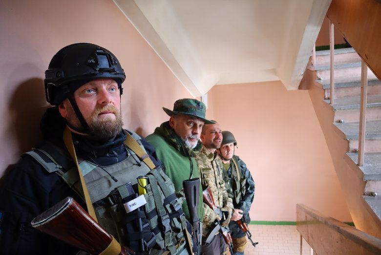 Російські десантники хотіли дуже круто і швидко проїхати до столиці. Але на шляху стався Ірпінь. Ми рашистів дуже розчарували, - 59-річний воїн ТрО Дід 09