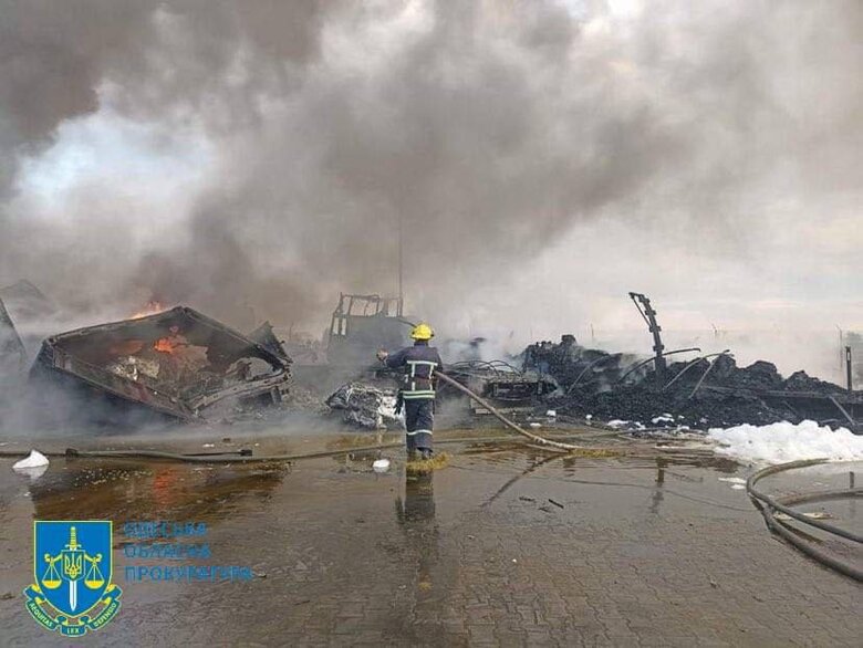 Наслідки ворожої атаки на припортову та прикордонну інфраструктуру Подунав’я 03