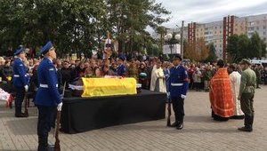 Погибшего на Донбассе лейтенанта Нацгвардии Маркива похоронили в Обухове на Киевщине. ВИДЕО