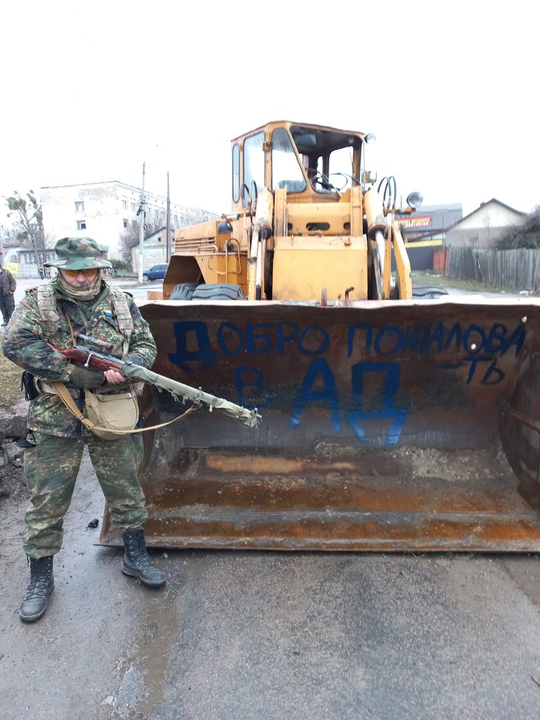 Російські десантники хотіли дуже круто і швидко проїхати до столиці. Але на шляху стався Ірпінь. Ми рашистів дуже розчарували, - 59-річний воїн ТрО Дід 02