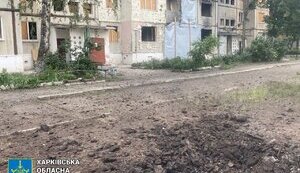 Russians strike Kivsharivka in Kharkiv region, two women killed. PHOTOS