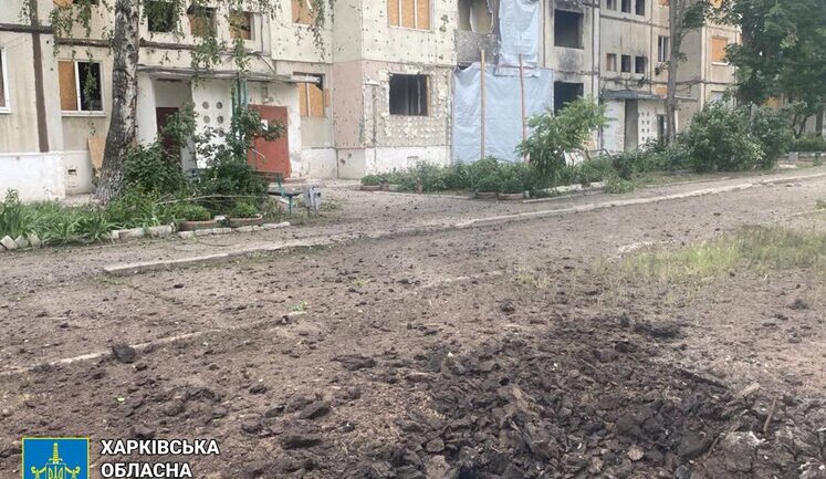 Russians strike Kivsharivka in Kharkiv region, two women killed. PHOTOS