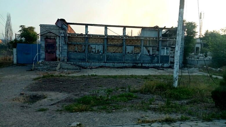 Последствия вражеских обстрелов Херсонской области 07