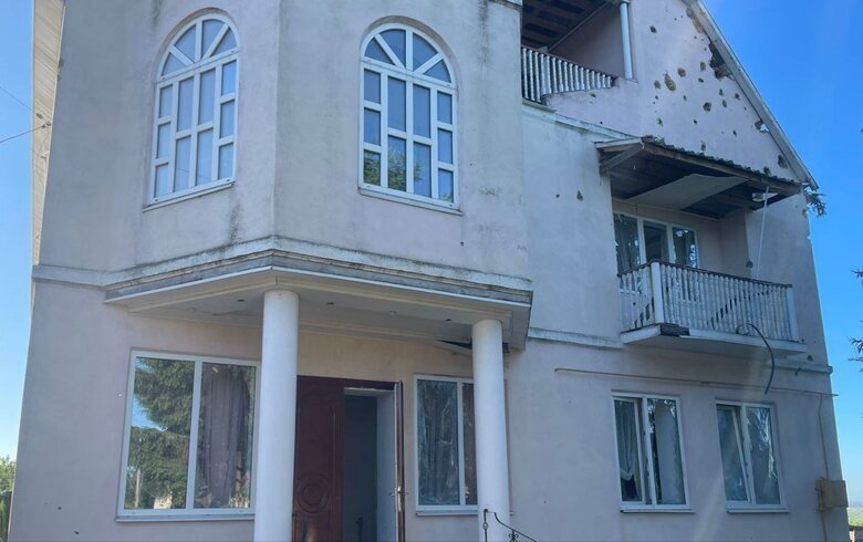 Руйнування російських внаслідок російських обстрілів Нікопольщини dqdiqqihhidkzrz