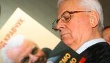 Кравчук показал журналистам своих сыновей и презентовал фотовыставку в честь своего юбилея. ФОТОрепортаж.