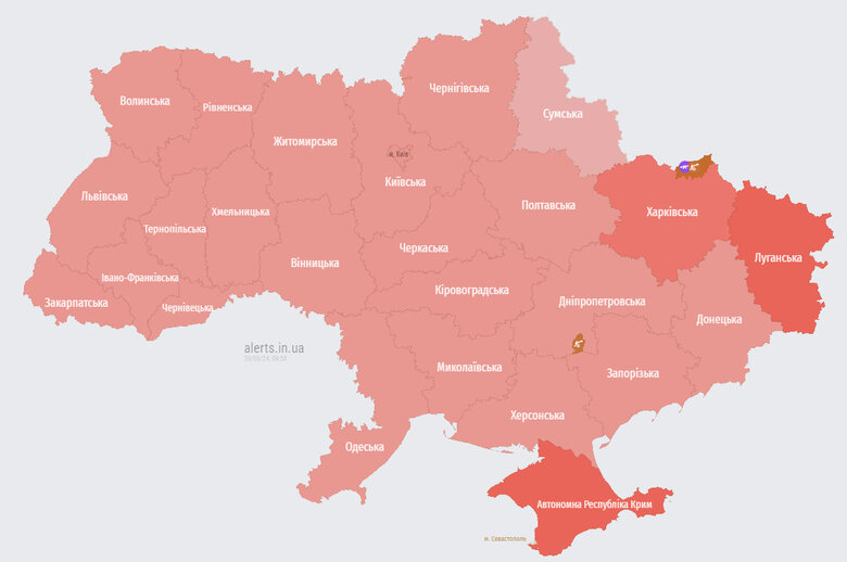 повітряна тривога зранку 29 червня
