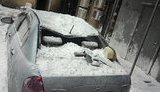 снег автомобиль