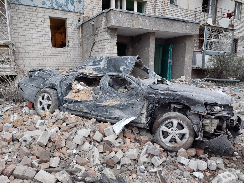 Consequences of night shelling of Mykolaiv 06