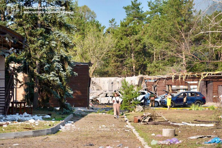 Запорізька область після обстрілу