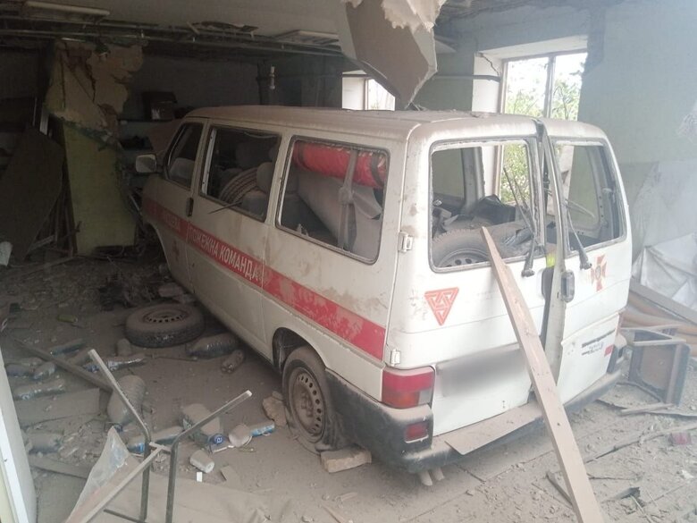 Attack on Vysokoe in the Kherson region on 18 July