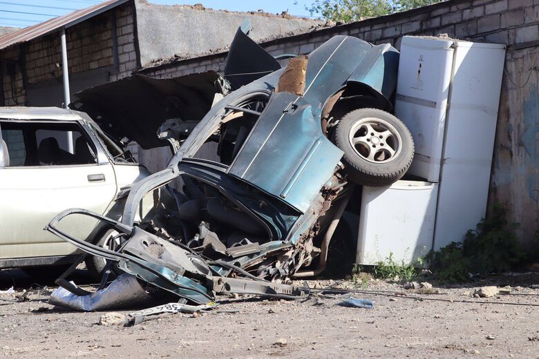 Наслідки атаки на Запоріжжя 8 травня