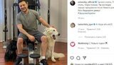 "Петя спит, Нора зевает", - Зеленский провел первую в этом году тренировку в тренажерном зале. ФОТО