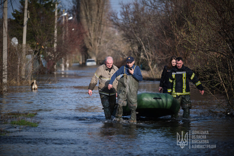 17 people, including 2 children, were evacuated from flooding zone in Kramatorsk, - RMA 03