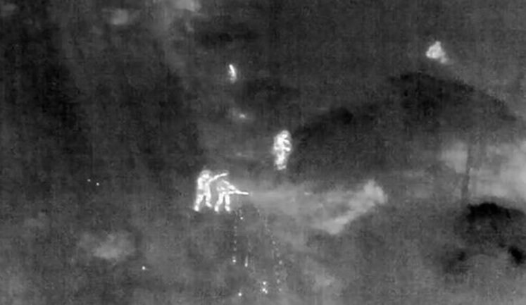 Штурмовая группа 59-й ОШБр зачищает вражескую позицию вблизи Успеновки на Покровском направлении. ВИДЕО