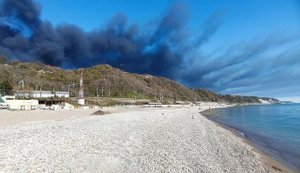 У Туапсе після ударів дронів — розлив нафти і забруднене повітря