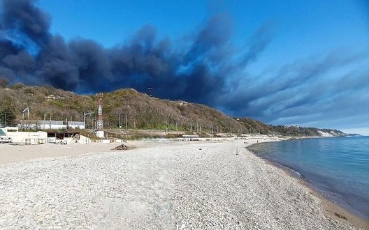 Пожежу, яка п’ять днів тривала на нафтобазі в Туапсе, загасили