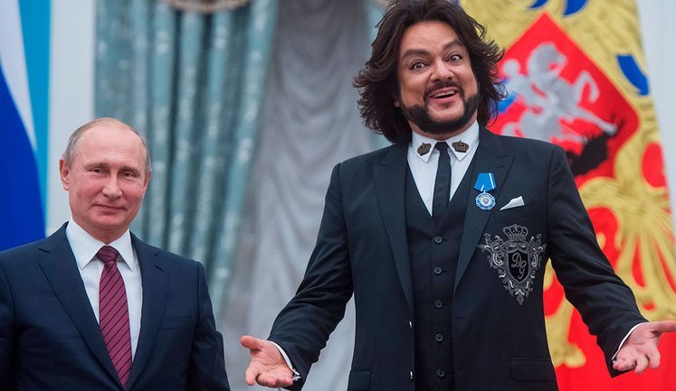 Pro-Putin singer Kirkorov served with notice of suspicion over concerts in temporarily occupied Ukrainian territories