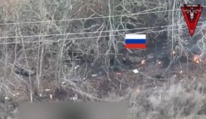 Два українські дрони "підсмажили" окупанта в хащах на Сумщині. ВIДЕО