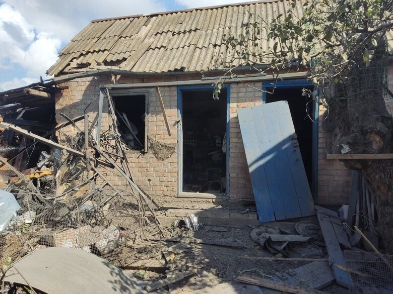 Наслідки обстрілів Нікопольського району