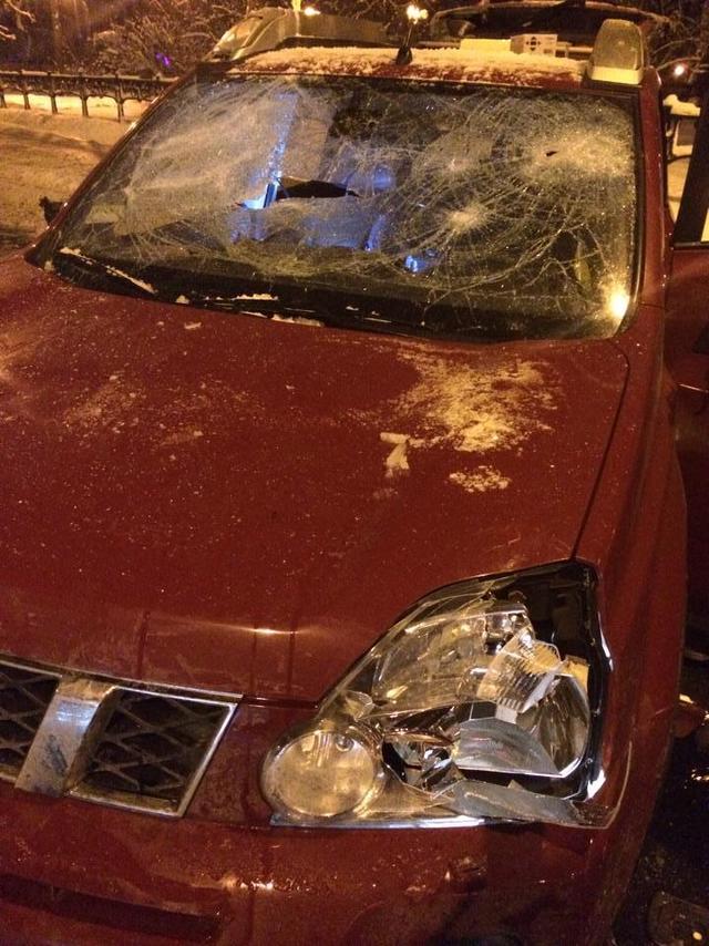 нападение автомайдан