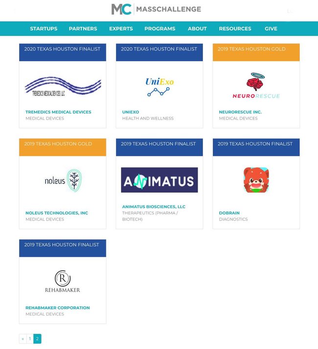 Американський бізнес-акселератор Masschallenge accelerator відібрав український стартап UniExo для своєї програми 01 Американський бізнес-акселератор Masschallenge accelerator відібрав український стартап UniExo для своєї програми 01