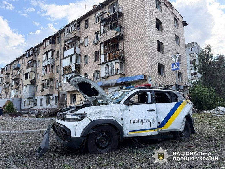 Удар по Запоріжжю