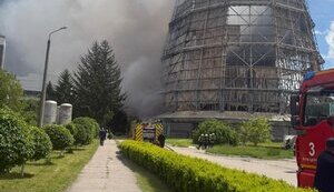 Ликвидирован пожар на Белоцерковской ТЭЦ: погибли 2 человека (обновлено). ВИДЕО+ФОТО