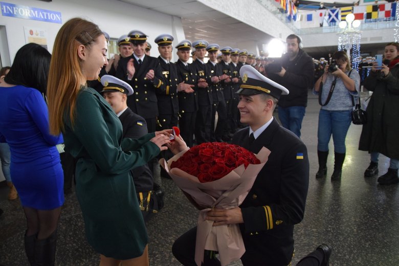 Випуск лейтенантів ВМС України відбувся в Одесі 16