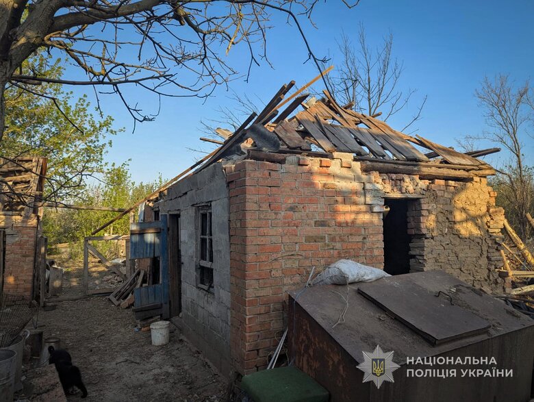 Consequences of shelling in Zaporizhzhia