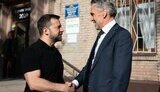 Володимир Зеленський та Дік Схооф