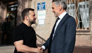 Володимир Зеленський та Дік Схооф