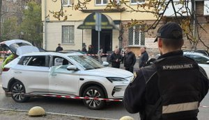 У центрі Києва вибухнув електрокар