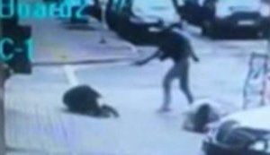 Killing of ex-Duma MP Denys Voronenkov. SURVEILLANCE VIDEO