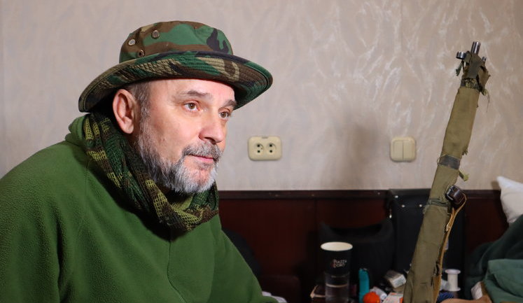 "Російські десантники хотіли дуже круто і швидко проїхати до столиці. Але на шляху стався Ірпінь. Ми рашистів дуже розчарували", - 59-річний воїн ТрО Дід