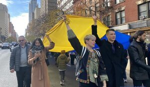 В Нью-Йорке прошли мероприятия по увековечиванию памяти жертв Голодомора. ФОТО