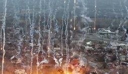 армія рф обстрілює костянтинівку запалювальними боєприпаами