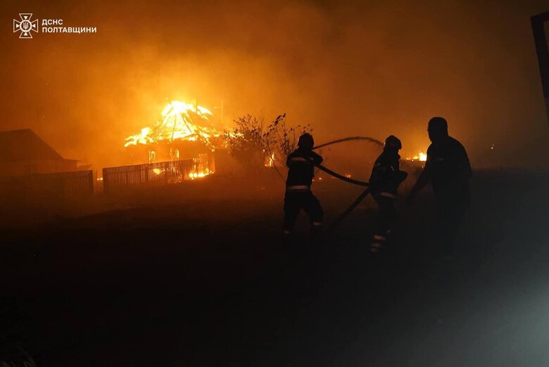 на Полтавщині вирує лісова пожежа