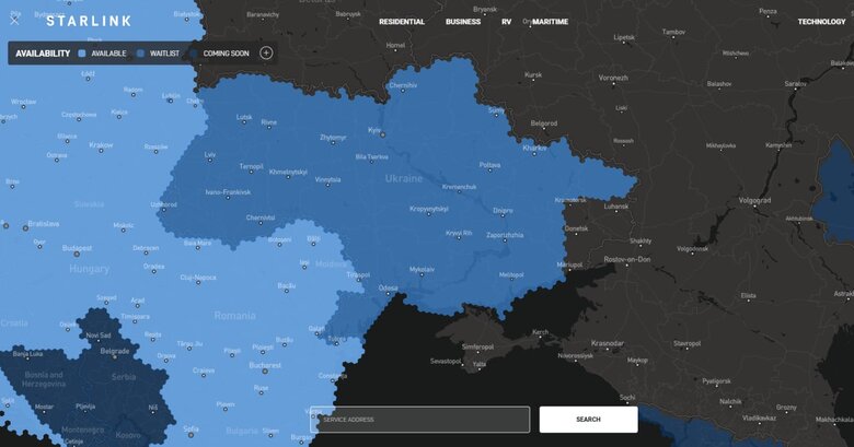 Starlink запрацював навіть в Антарктиді. Мережа недоступна лише в РФ, Білорусі та ще кількох країнах 01